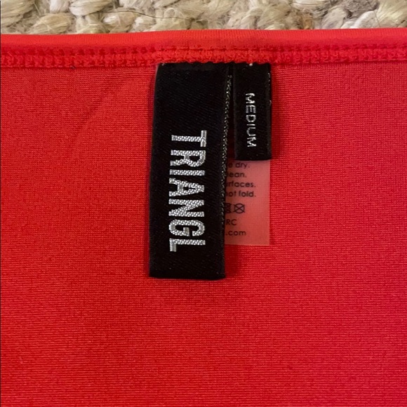Triangl Red Swim Bottom - Picture 3 of 4